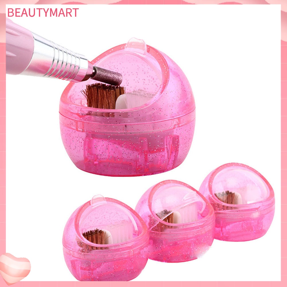 Hộp Nhựa Đựng Cọ Trang Trí Móng Tay Chuyên Nghiệp Ốp