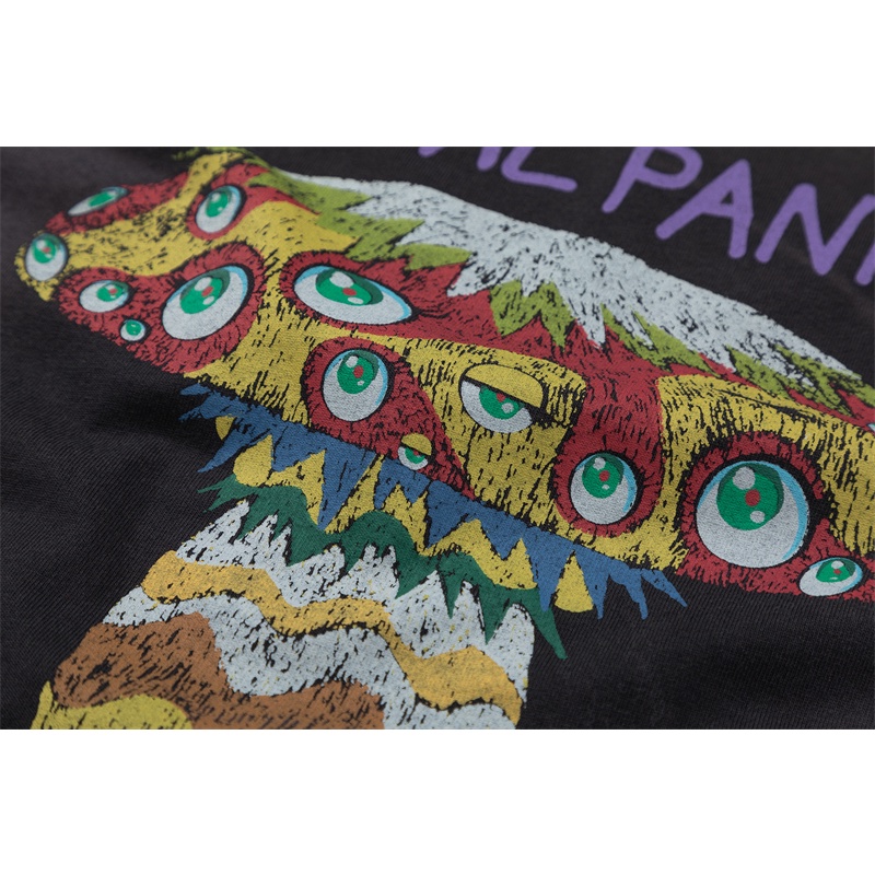 S-ai-nt- M-ich-ael-Murakami Takashi Artists Co Áo Thun Tay Ngắn In Hình Mắt Nấm Có Thương Hiệu Có Thể Giặt Được Cho Nam Và Nữ