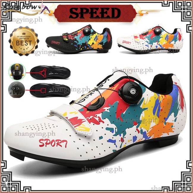 [COD] [COD] [COD] ✅Cá Tuyết COD! Giày Đi Xe Đạp Leo Núi Phối Ren Tự Khóa Nhanh Khô Thời Trang Cho Nam Và Nữ