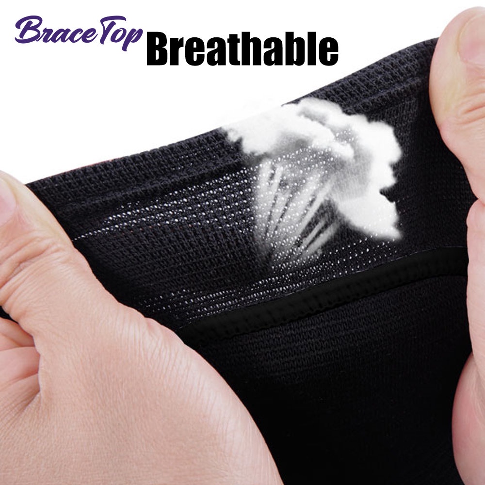 Set 1 / 2 Cặp Đệm Bảo Vệ Đầu Gối Khi Chơi Bóng Chuyền / Bóng Chày / Tennis / Chạy Bộ / Đạp Xe Cho Nam Và Nữ