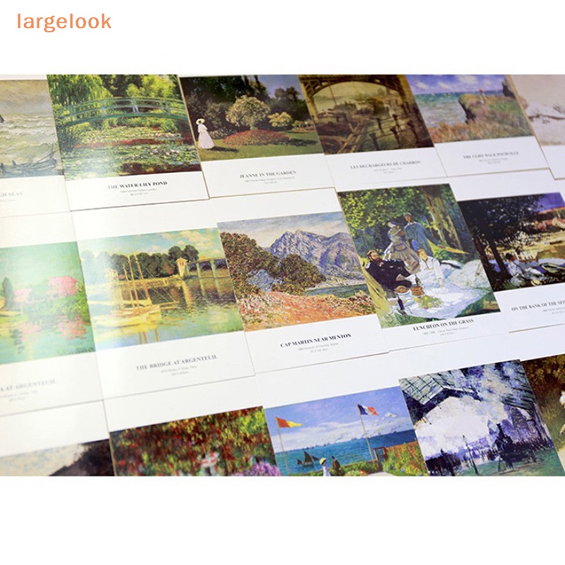 Set 30 Tấm Bưu Thiếp Hoạ Tiết Hoạt Hình Phong Cách vintage