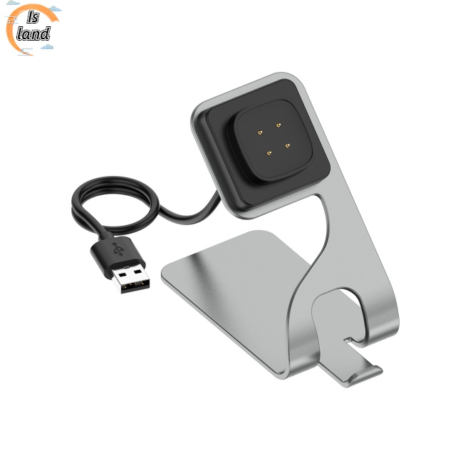 Đế Sạc Bằng Hợp Kim Nhôm Thay Thế Cho Đồng Hồ Thông Minh Fitbit Versa4 Sense2 Versa3