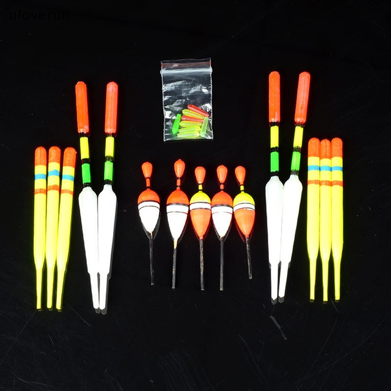 Uloverun Set 15 Phao Câu Cá Dạng Đứng Nhiều Kích Cỡ
