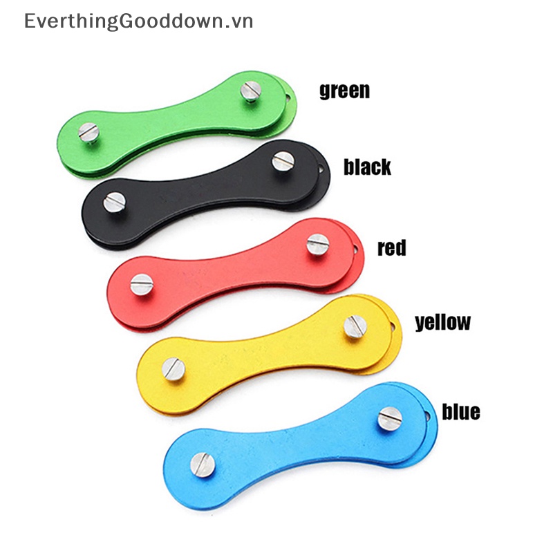Everthinggooddown Giá Đỡ Chìa Khóa Xe Hơi Thiết Kế Nhỏ Gọn Nhiều Ngăn Tiện Dụng