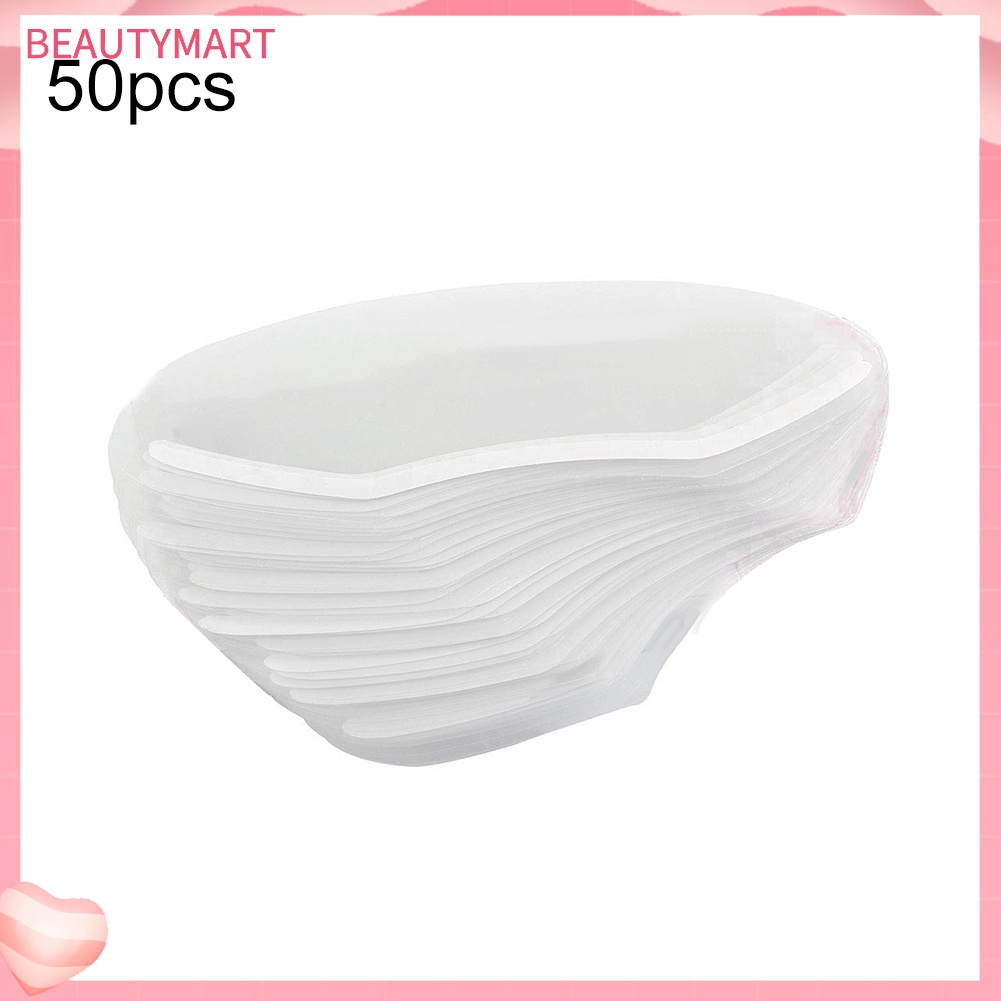 Set 50 / 100 Miếng Dán Bảo Vệ Mặt Và Tóc Sử Dụng Một Lần