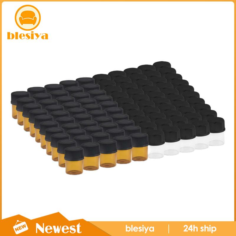 Set 100 Chai Thủy Tinh Đựng Tinh Dầu Có Nắp Vặn Tiện Dụng