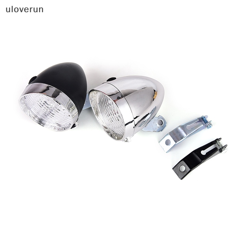 Đèn Pin Gắn Phía Trước Xe Đạp Phong Cách Cổ Điển