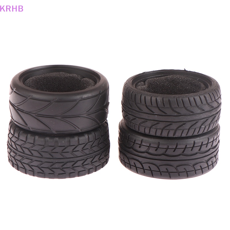 Bộ Bánh Xe Cao Su KRHB 1 / 10 65mm Cho Xe Điều Khiển Từ Xa