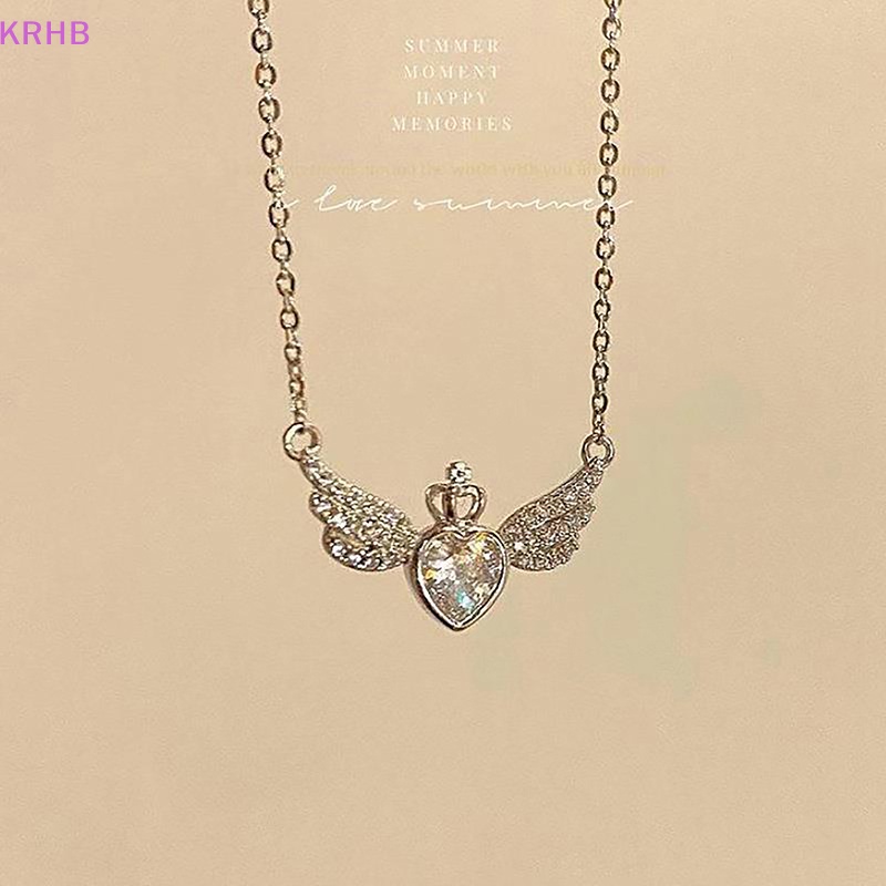 Vòng cổ Mặt Trái Tim Đính Đá Thời Trang Dành Cho Nữ Mới