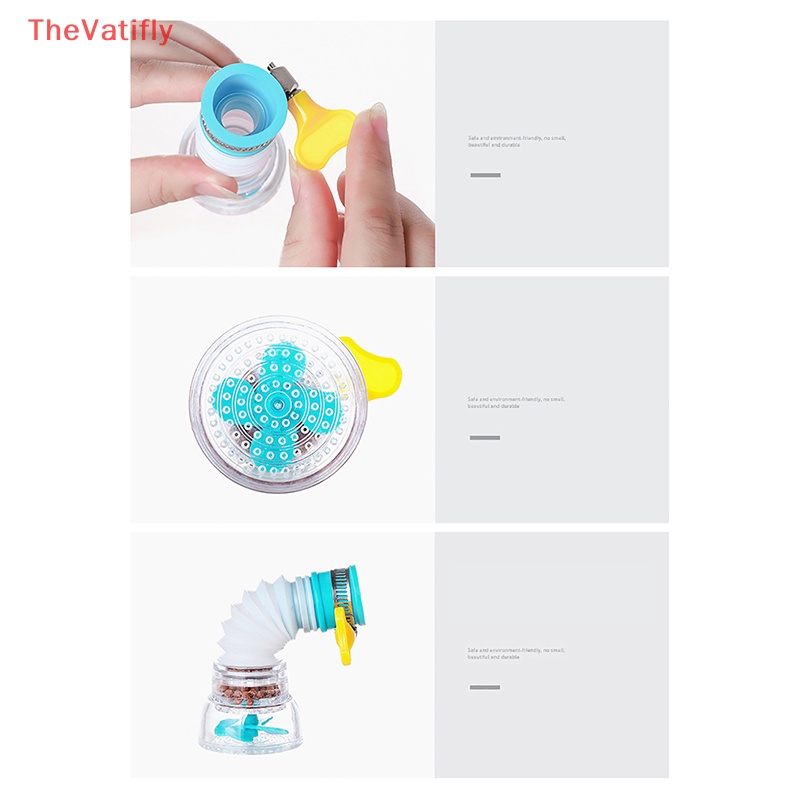 [TheVatifly] 360° Đầu Nối Dài Vòi Nước Chống Bắn Tung Tóe Có Thể Điều Chỉnh Linh Hoạt