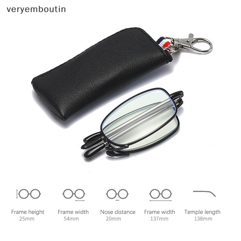 Kính Đọc Sách Chống Ánh Sáng Xanh Có Thể Gấp Lại Tiện Dụng Cho Nam Và Nữ