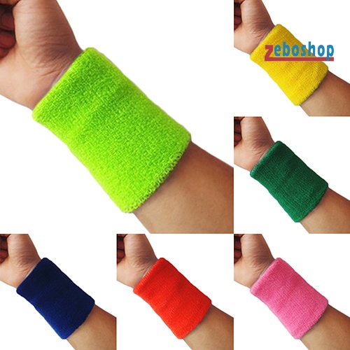 Zeboshop 1 Băng Đeo Cổ Tay Thể Thao Thấm Hút Mồ Hôi Dùng Làm Quà Tặng