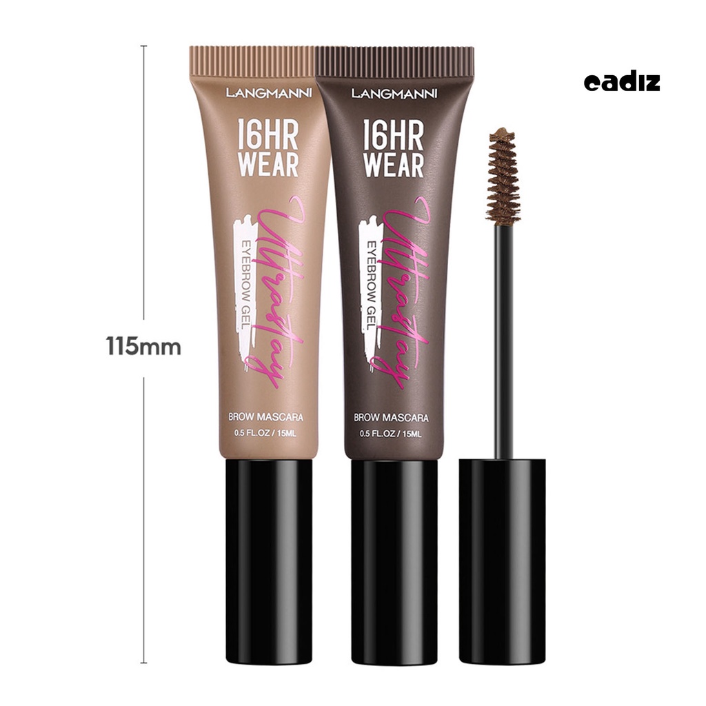 Bộ 5 Gel Nhuộm Lông Mày 1.2g Chống Nước Lâu Trôi Mau Khô Không Lem Chống Mồ Hôi Giúp Làm Dày Lông Mi Dành Cho Bạn Nữ