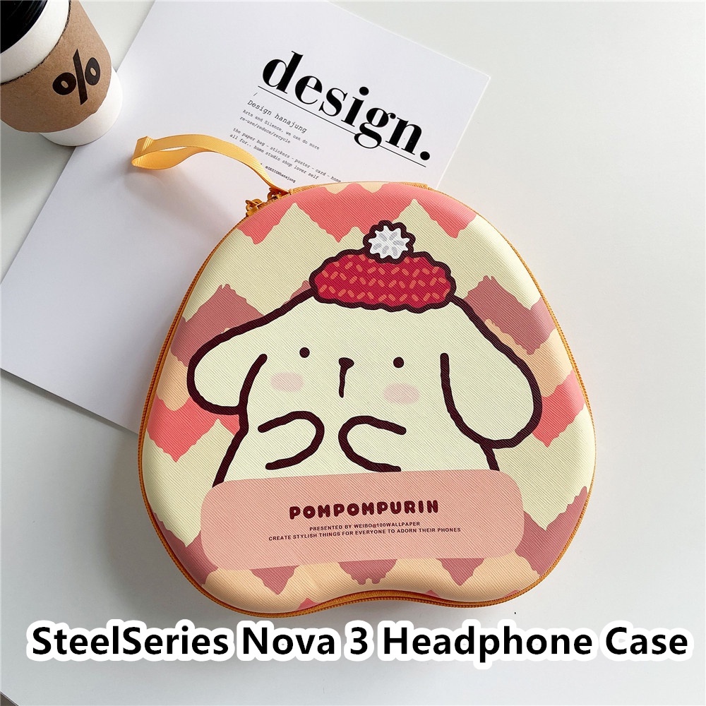 Hộp Đựng Tai Nghe In Hình Gấu Hoạt Hình Cho SteelSeries Nova 3 SteelSeries Nova 3