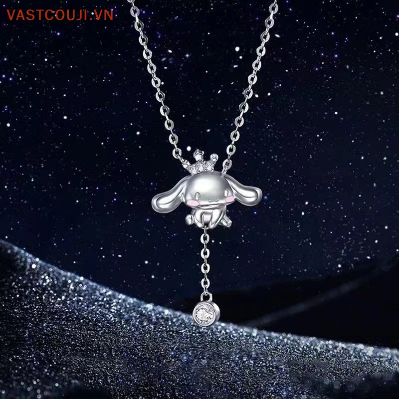 Vòng cổ Tua Rua Hình Nhân Vật Hoạt Hình Anime VASTJI Cinnamoroll Thời Trang Dành Cho Nữ