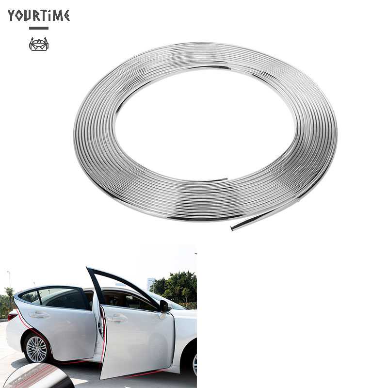 Dây Viền Trang Trí Xe Hơi 15m Bằng Crom