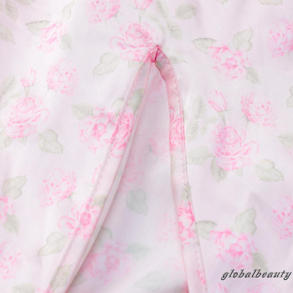 Đầm Dài Không Tay Hở Lưng Xẻ Tà Thời Trang Mùa Hè Cho Nữ