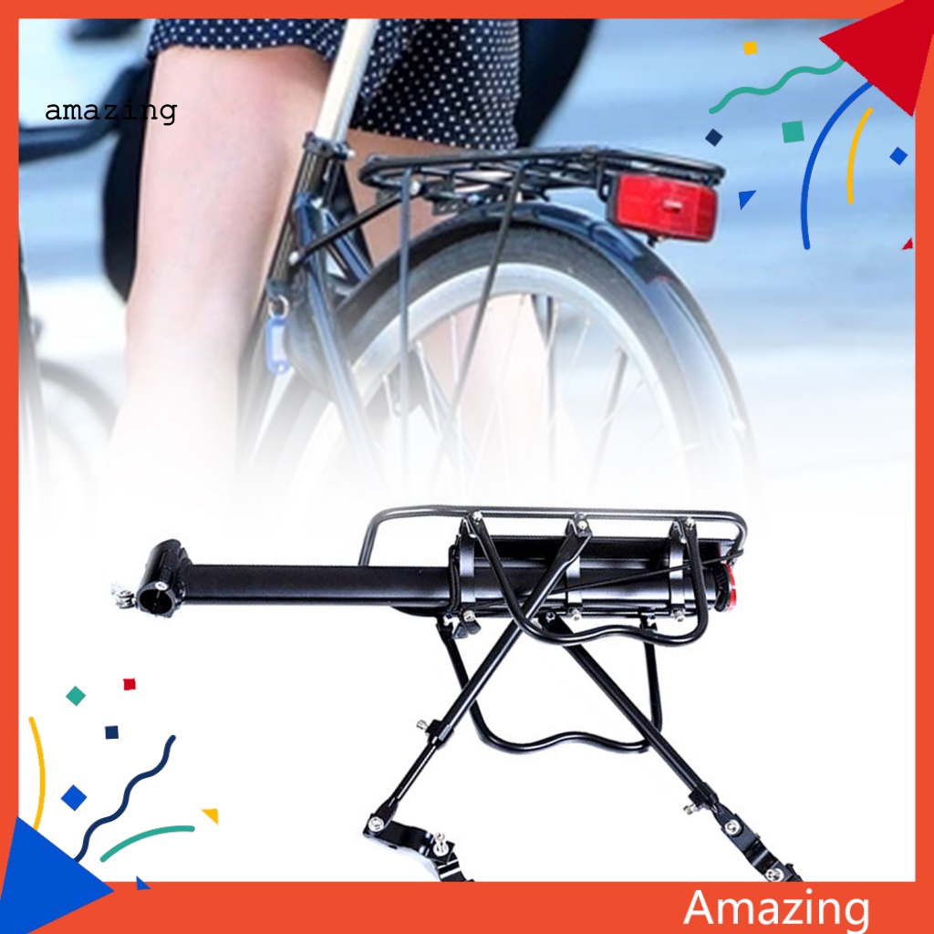 1 Bộ Giá Đỡ Hành Lý Trọng Lượng Nhẹ Dễ Lắp Đặt Cho Xe Đạp