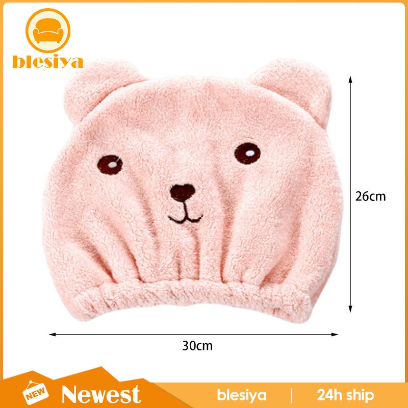 Mũ Tắm Trùm Đầu Họa Tiết Hoạt Hình Dùng Khi Đi Du Lịch