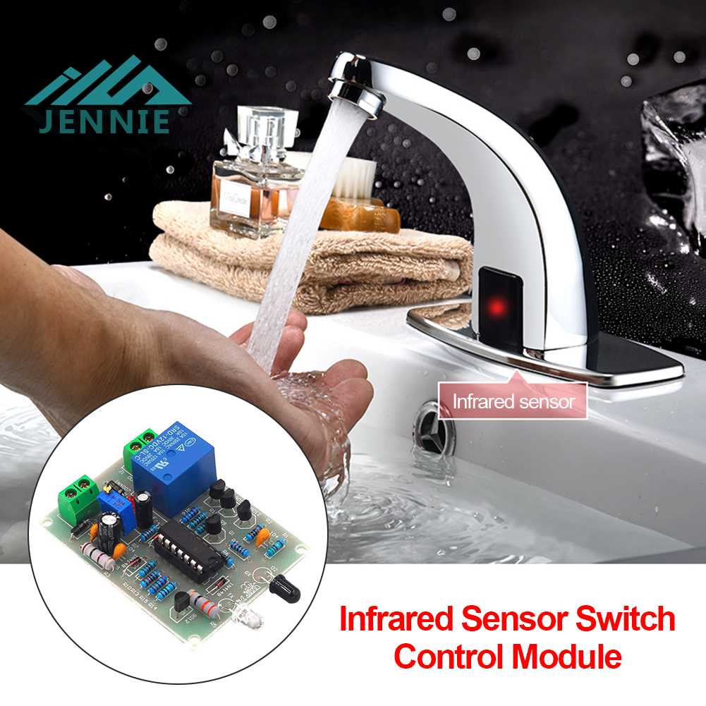 Bảng Mạch Công Tắc Cảm Biến Hồng Ngoại Tự Động 0-40s #Gi [jennie1.vn]