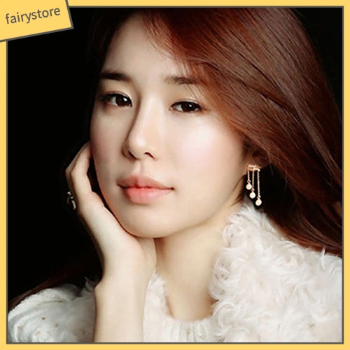 Bông Tai Đính Ngọc Trai Giả Thanh Lịch Dành Cho Nữ Charms