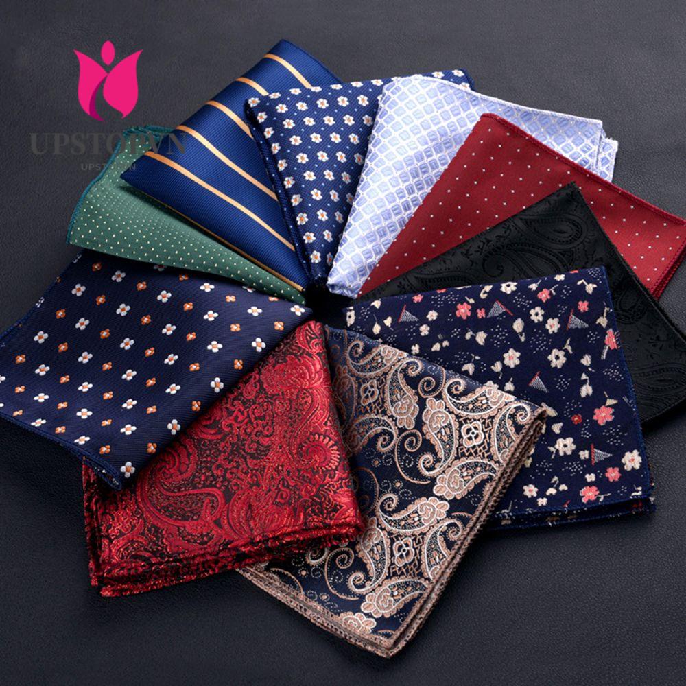 Khăn Tay Vuông Bỏ Túi Chất Liệu Satin Cho Nam