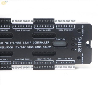 【VARSTR】LED Motion Sensor Controller for Staircase with 32 Channels Dimmer and Indoor PIR Night Light