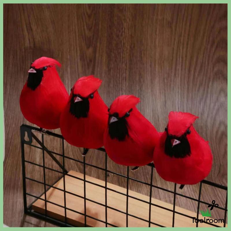 Tượng Chim Mô Phỏng Điêu Khắc Sống Động Gắn Tường Ngoài Trời