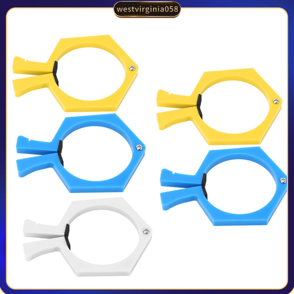 Westvirginia058 Thăng hoa Tumbler Kẹp ABS Pinch Giá đỡ Grip Clip Fixing Tool cho 20oz Cup Glasses