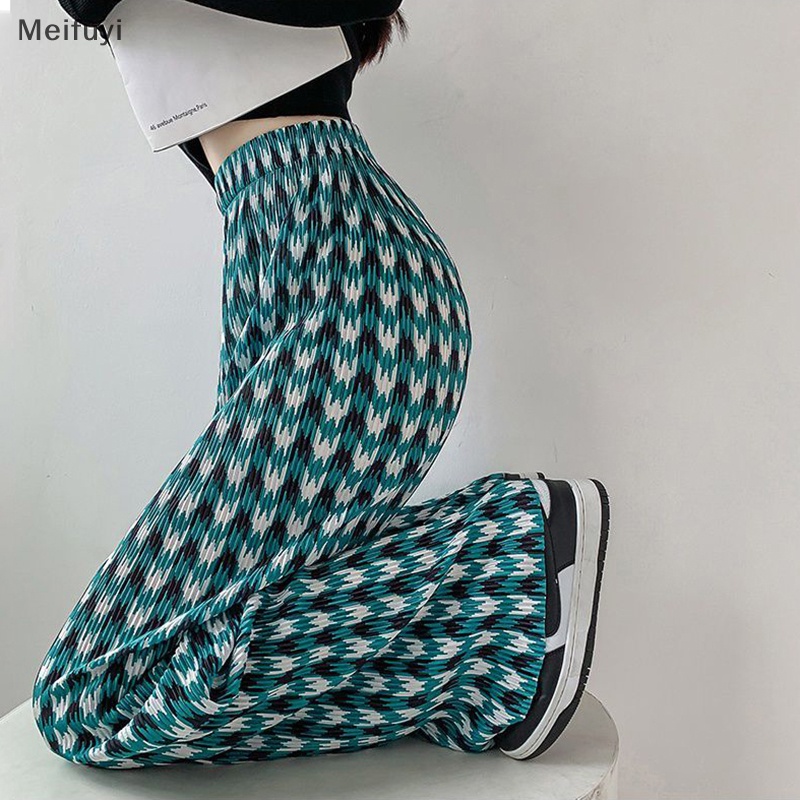 [Meifuyi] Quần Short Thể Thao Ống Rộng Lưng Cao Size Lớn Thời Trang Mùa Hè 2023