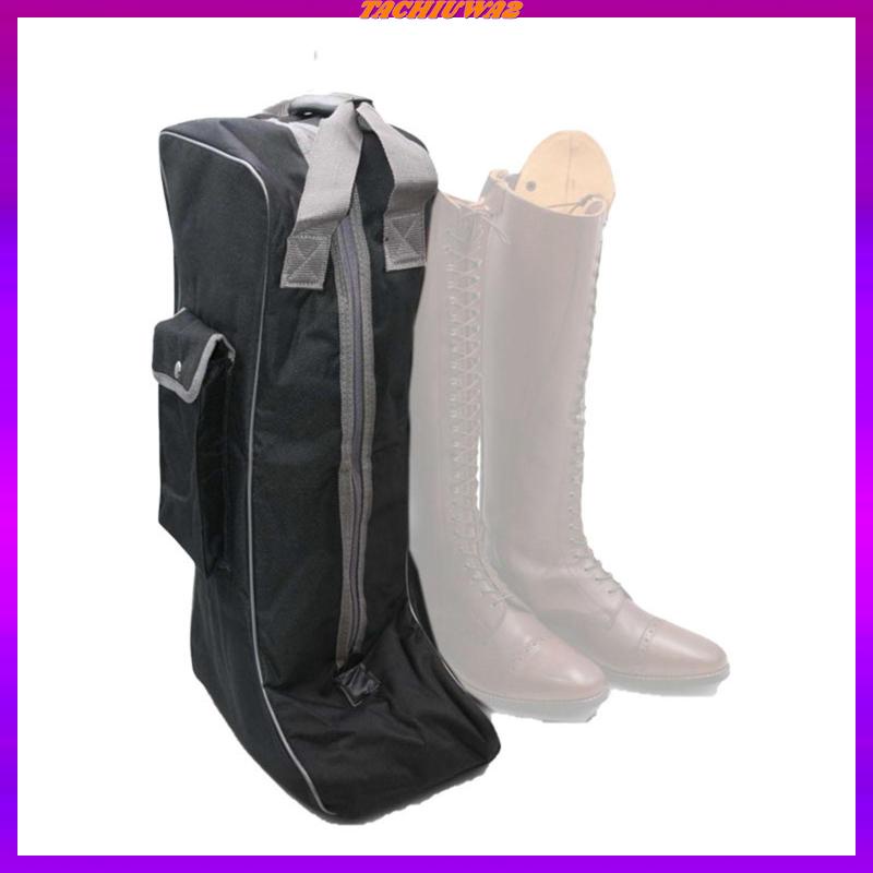 [Tachiuwa2] Túi Đựng Giày Bốt Thể Thao Dài Bền Equestrian Sắp Xếp Gọn Gàng Cho Hoạt Động Ngoà