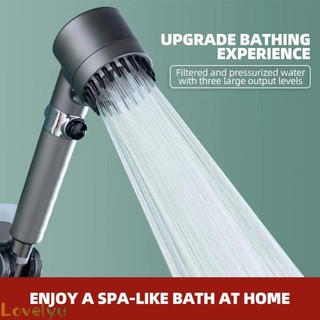 ⭐LOVE⭐ High Pressure Water Saving Handheld Shower Head with PP Filter and ON/OFF Button
