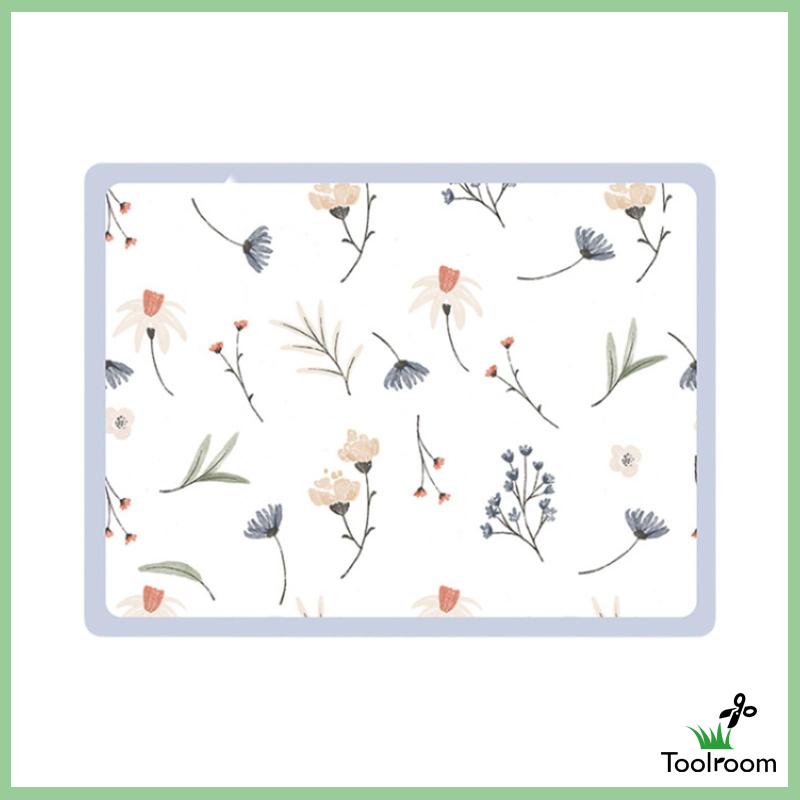 Tấm Lót Bàn Ăn Cách Nhiệt Hình Bông Hoa Màu Vàng Tiện Dụng