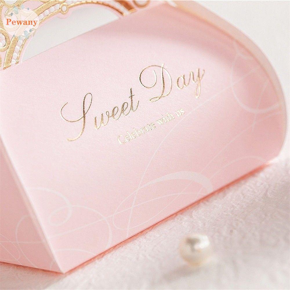 Túi Đựng Kẹo Màu Hồng Dùng Trang Trí Tiệc Tùng