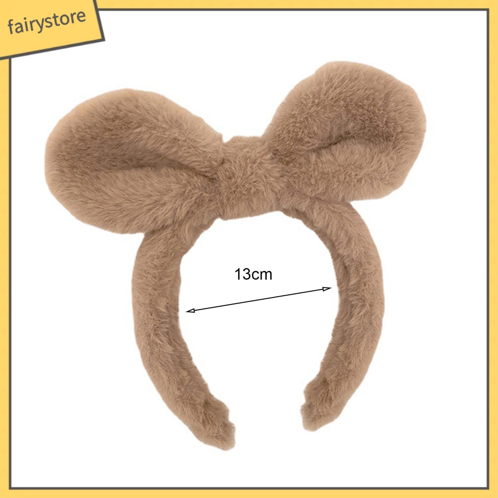 [FRO] Băng Đô Cài Tóc Bằng Vải Lông Không Trượt Không Gây Hại Nặng Chống Trượt Thời Trang Thu Đông