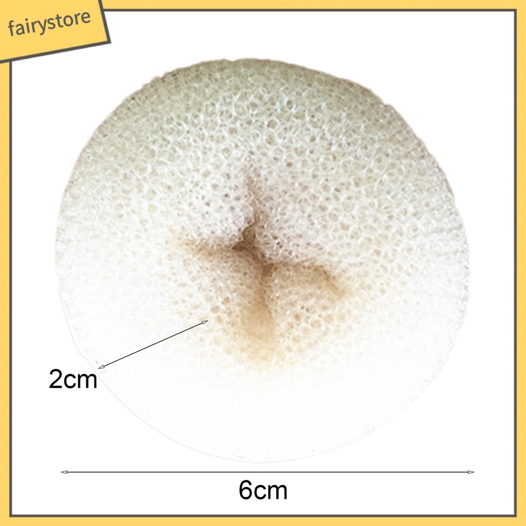 Set 10 Dây Buộc Tóc Co Giãn Mềm Mại Màu Trơn Tiện Dụng