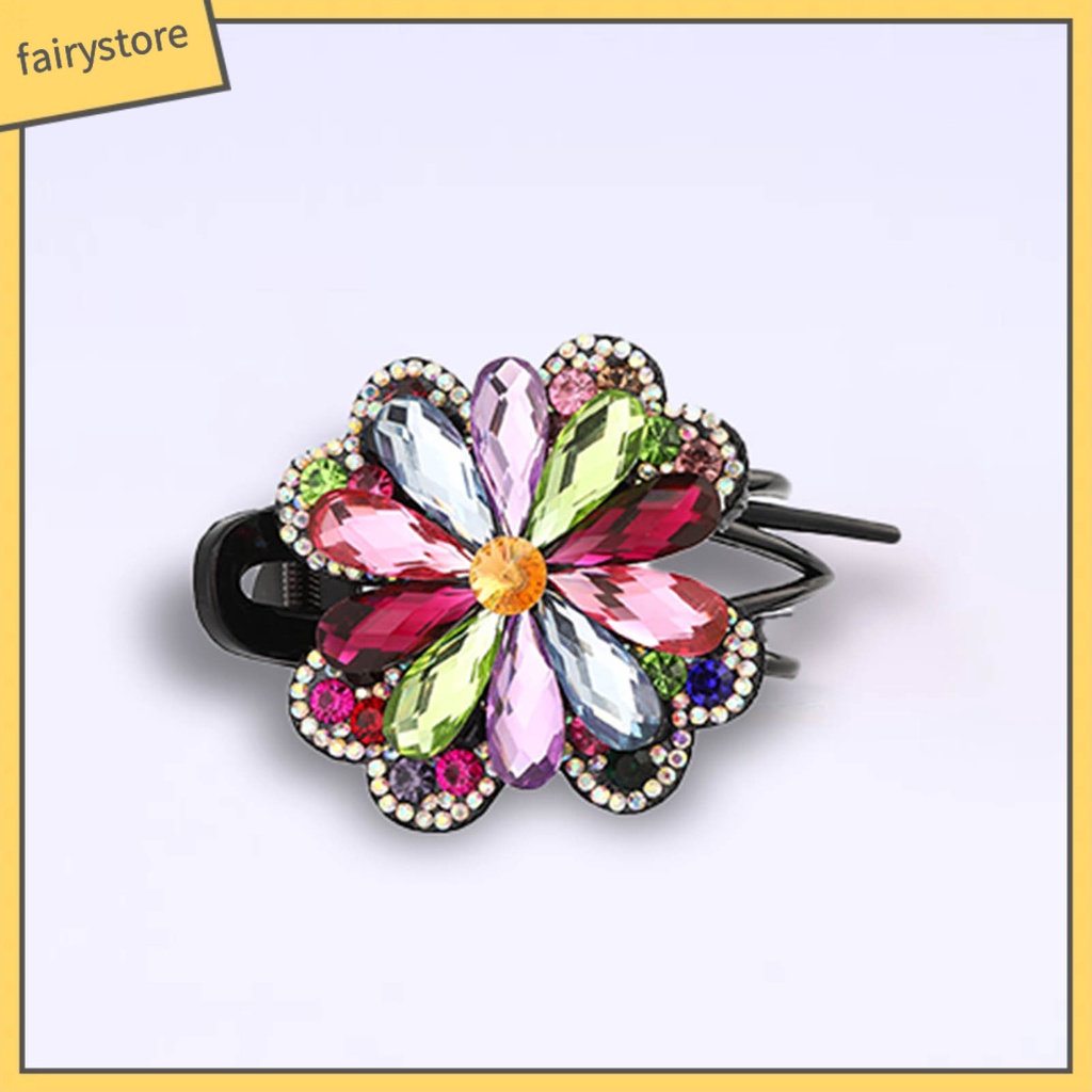 Kẹp Tóc Đính Đá Lấp Lánh Dành Cho Nữ