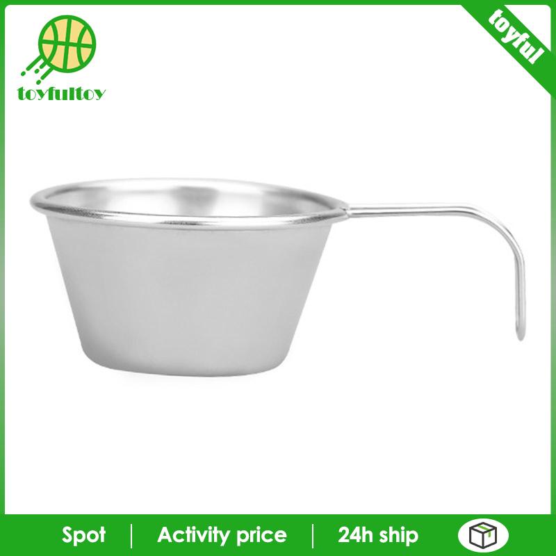 Tô Đựng Thức Ăn Bằng Thép Không Gỉ Thiết Kế Nhỏ Gọn Tiện Dụng Mang Theo Cắm Trại