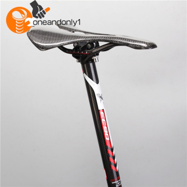 Ống Đỡ Yên Xe Đạp Leo Núi Bằng Sợi Carbon Siêu Nhẹ Kích Thước 27.2 30.8 31.6mm