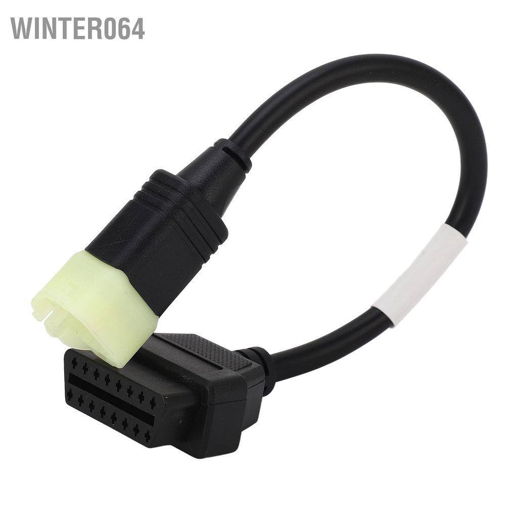 Winter064 6 Pin OBD2 Chẩn Đoán Cáp Ổn Định Truyền ABS Chống Lão Hóa Di Động Cho Z900 Z900RS ZX10R ZX14R