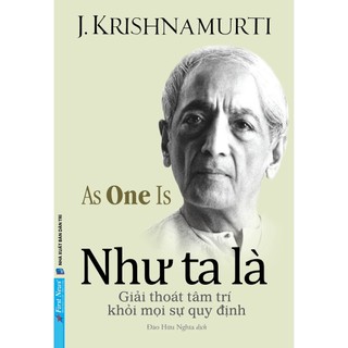 Sách As One Is - Như Ta Là