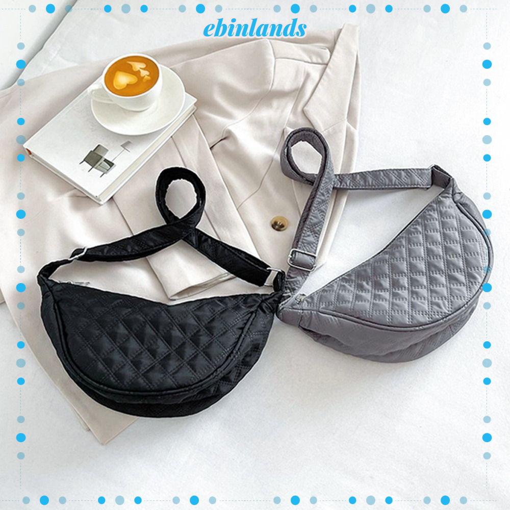 Túi Đeo Vai Họa Tiết Sọc Caro Phong Cách Boho Thời Trang