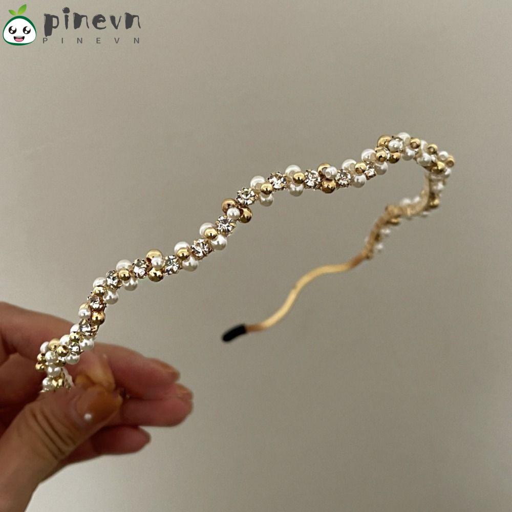 Băng Đô Cài Tóc Đính Đá Thời Trang Cho Nữ