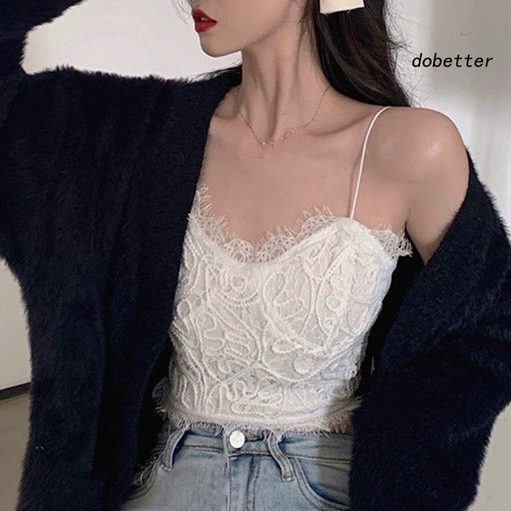 Áo Lót Crop Top Hai Dây Cổ Chữ V Màu Sắc Đơn Giản Cho Nữ