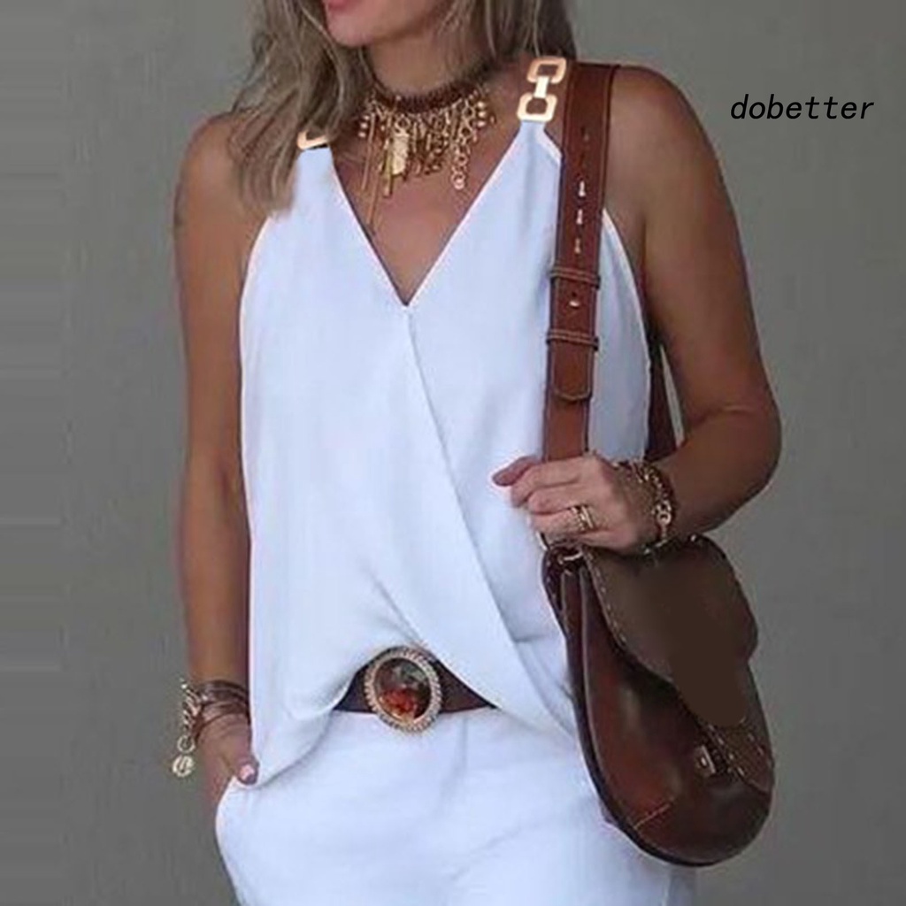 Áo Sát Nách Cổ Chữ V Dáng Rộng In Họa Tiết Bướm Nhiều Màu Sắc Thời Trang Mùa Hè Cho Nữ