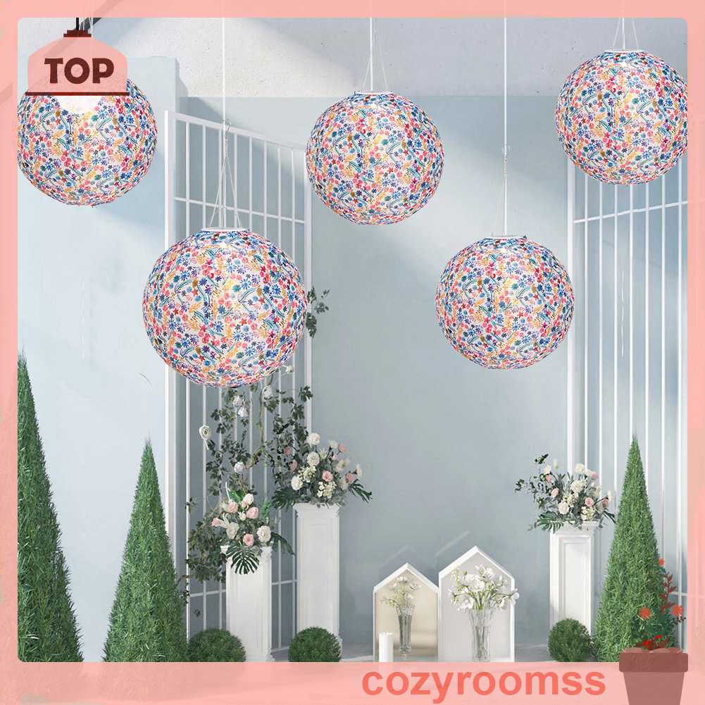 Đèn Lồng LED Tròn 12 inch Chống Thấm Nước Dùng Trang Trí