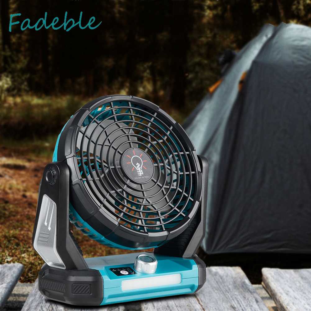 Quạt Điện 5200mAh Có Thể Sạc Lại Bằng Cổng USB Dùng Nướng BBQ Tiện Dụng