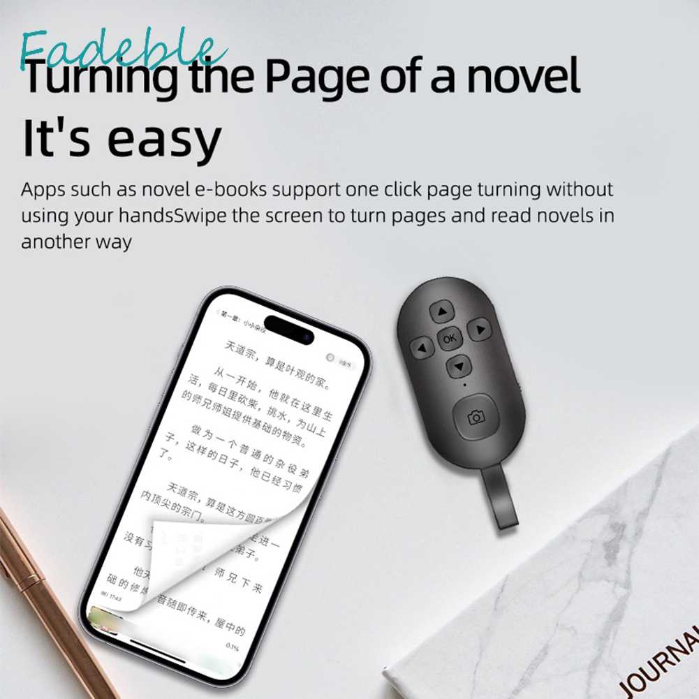 Điều Khiển Từ Xa Không Dây 7 Phím Bluetooth 5.0 Cho IOS / Android