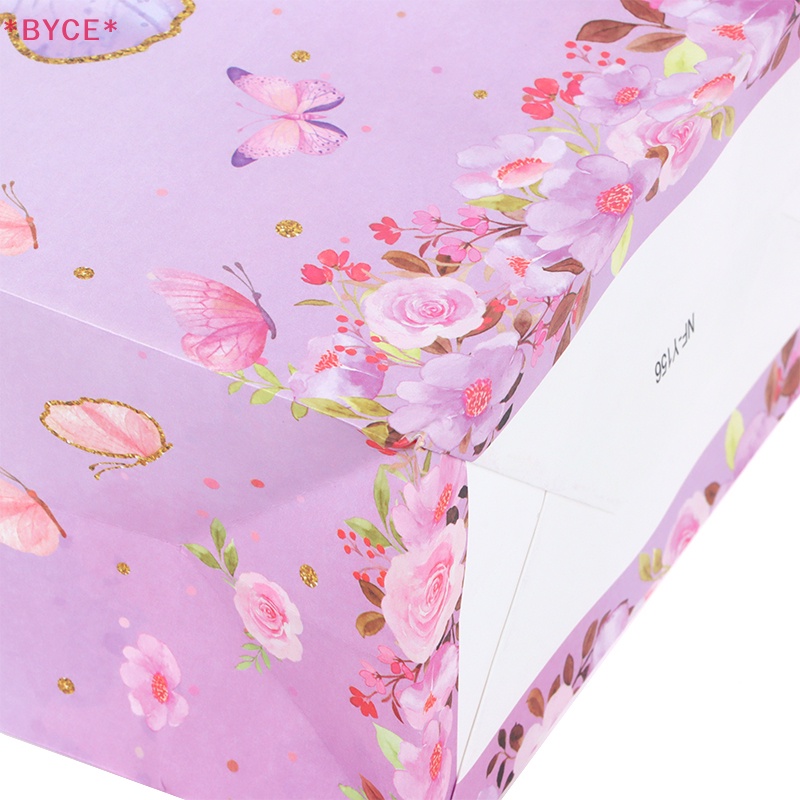 Bộ 5 Túi Đựng Quà Họa Tiết Bướm / Lâu Đài / Bông Tuyết / Vương Miện Xinh Xắn Mới