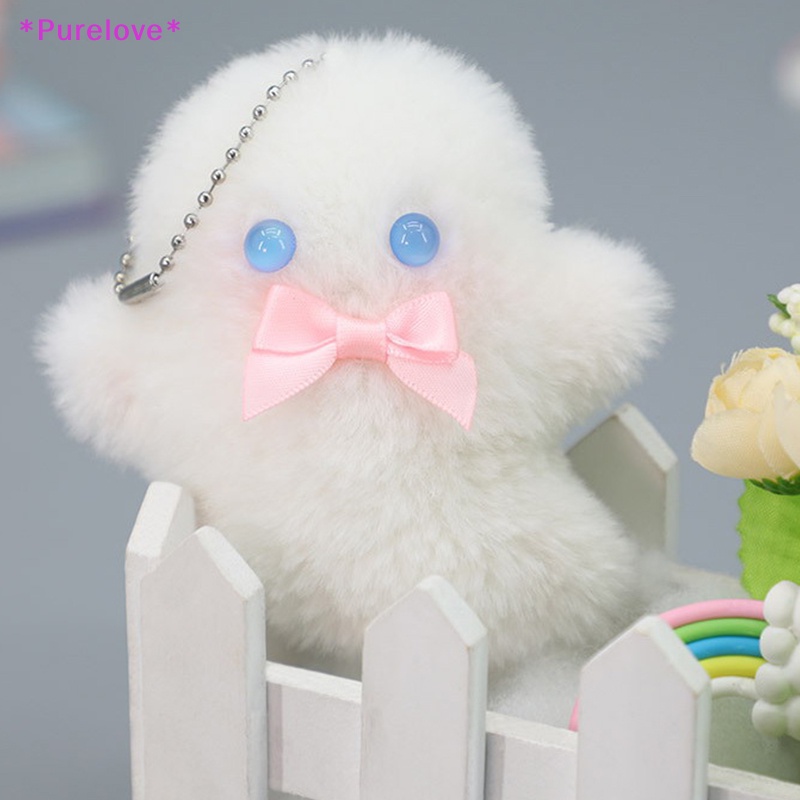 Móc Khóa Hình Ma Nhồi Bông Đáng Yêu Mềm Mại Mới